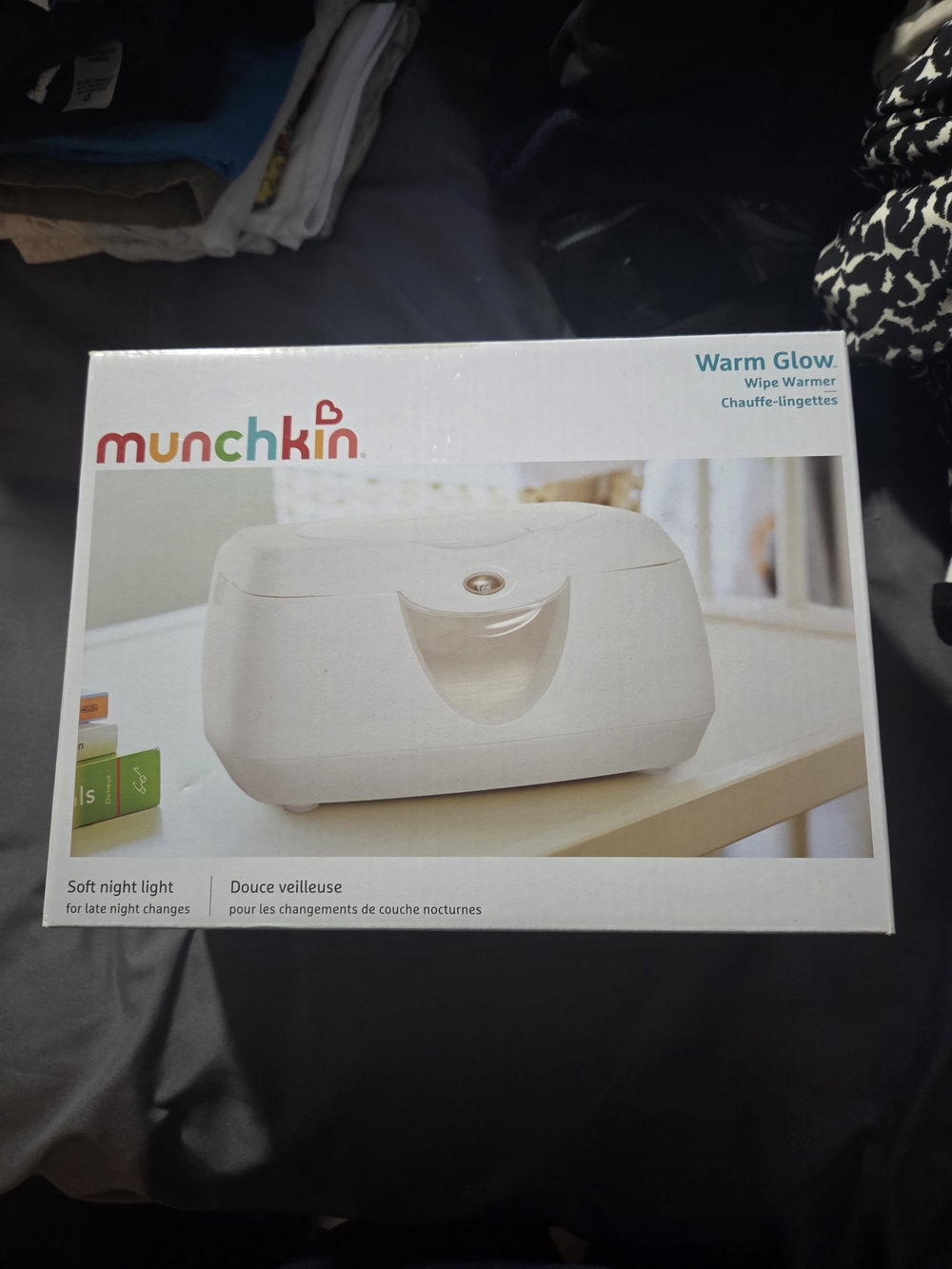 Munchkin Warm Glow Wipe Warmer in White